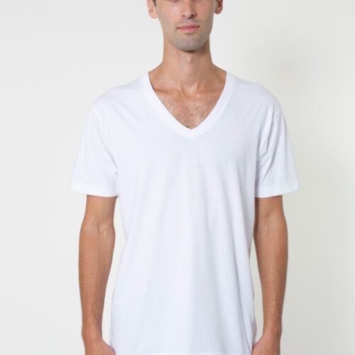 2456 Fine Jersey S/S V-Neck T-Shirt Thumbnail