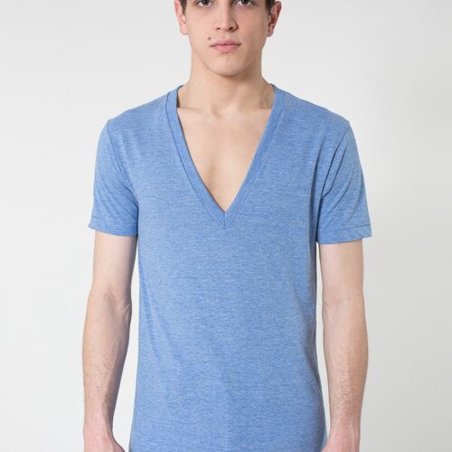 American Apparel tr456 Tri-Blend S/S Deep V-Neck T-Shirt tr456 tr456 Tri-Blend S/S Deep V-Neck T-Shirt Thumbnail
