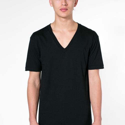 2456ORG Organic Fine Jersey S/S V-NeckT-Shirt Thumbnail