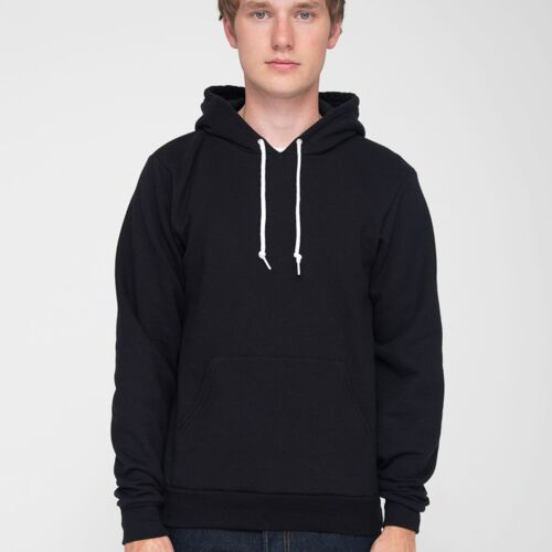 F498 Flex Fleece Drop Shoulder Pull Over Hooded Sweatshirt Thumbnail
