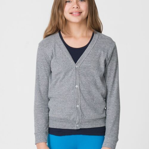 American Apparel BR200 Youth Tri-Blend Rib Cardigan BR200 BR200 Youth Tri-Blend Rib Cardigan Thumbnail
