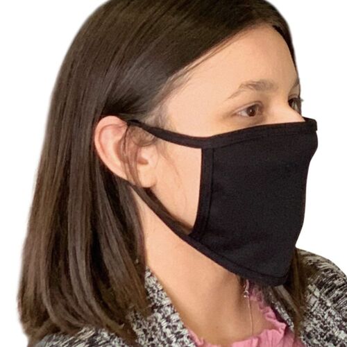 Bayside USA-Made 100% Cotton Face Mask 1900 USA-Made 100% Cotton Face Mask Thumbnail