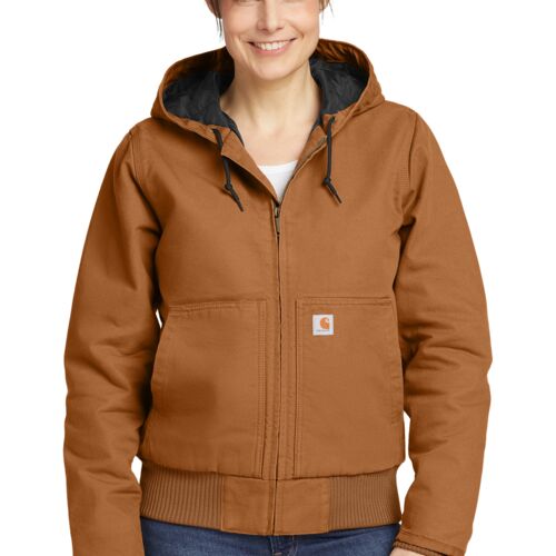 Carhartt Women's Washed Duck Active Jac CT104053 Women's Washed Duck Active Jac Thumbnail