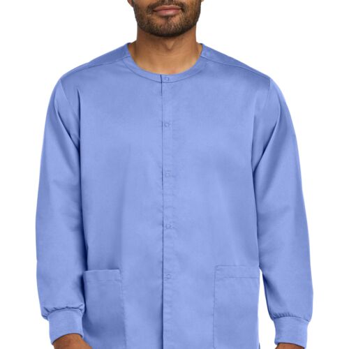 Wink Unisex WorkFlex Snap Front Scrub Jacket WW3080 Unisex WorkFlex Snap Front Scrub Jacket Thumbnail