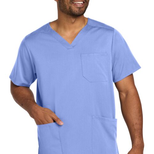 Wink Men's Premiere Flex V Neck Top WW5068 Men's Premiere Flex V Neck Top Thumbnail