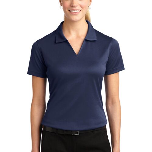 Sport Tek Ladies Dri Mesh ® V Neck Polo L469 Ladies Dri Mesh ® V Neck Polo Thumbnail